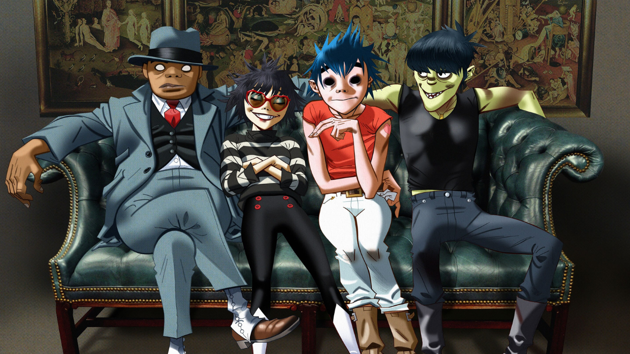 Gorillaz. Crédito: Jamie Hewlett/Warner Music