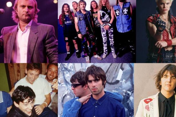 Iron Maiden, Phil Collins, Billy Idol. Crédito: Matthew Wilkening.