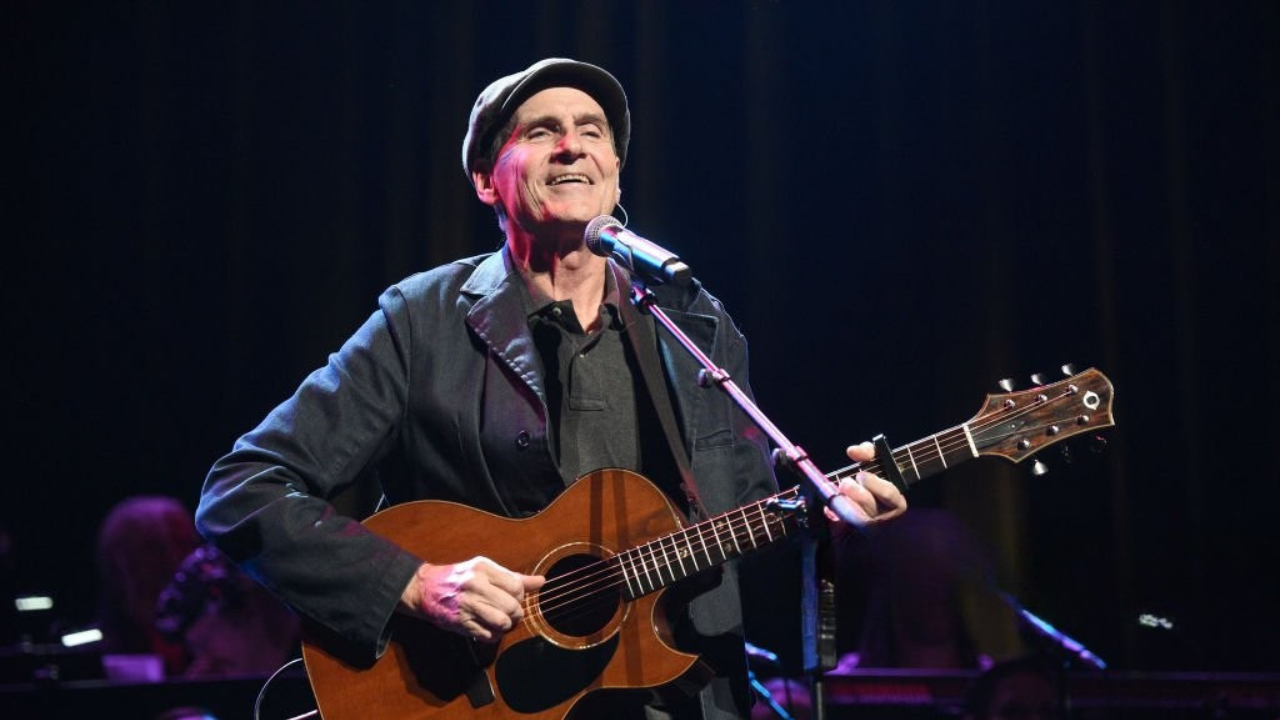 James Taylor. Crédito: Kevin Mazur/Getty Images