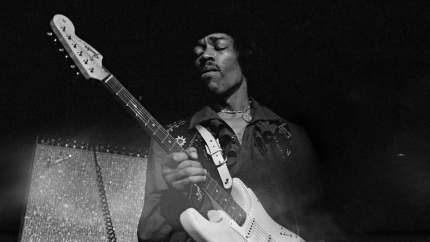Jimi Hendrix. Crédito: Graphic House/Archive Photos/Getty Images