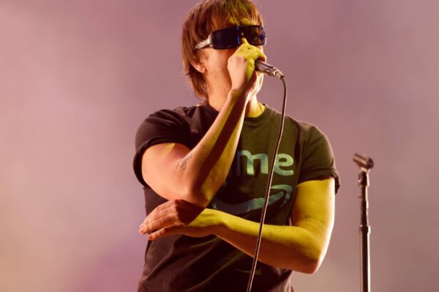Julian Casablancas. of The Stokes at Coachella on Saturday, April 11, 2026, in Indio, CA. (Kayla Bartkowski / Los Angeles Times via Getty Images)