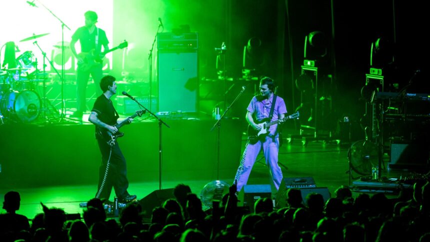 King Gizzard & The Lizard Wizard. Joey Walker and Stu Mackenzie from , 2025. Pedro Gomes/Redferns