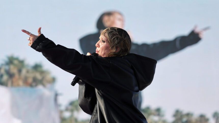 Lykke Li. performs live at Coachella. Brianna Bryson/Getty