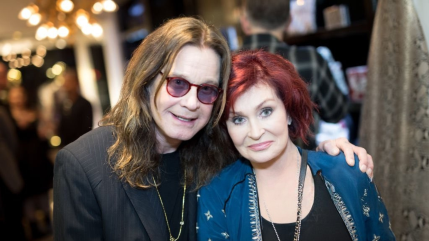 Ozzy e Sharon Osbourne. Crédito: Greg Doherty/Getty Images