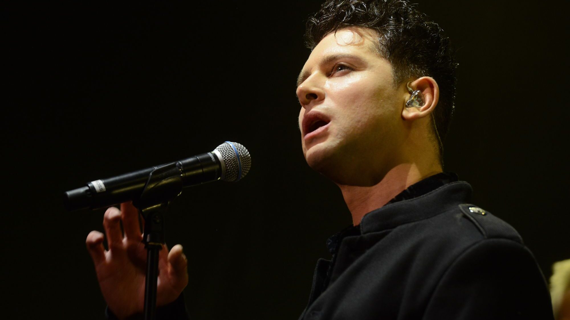 Ross Davidson. (Ross Wild) performs with Spandau Ballet. Dave J Hogan/Getty Images