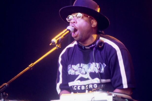 Run Dmc. Jam Master Jay of . Martyn Goodacre/Getty Images