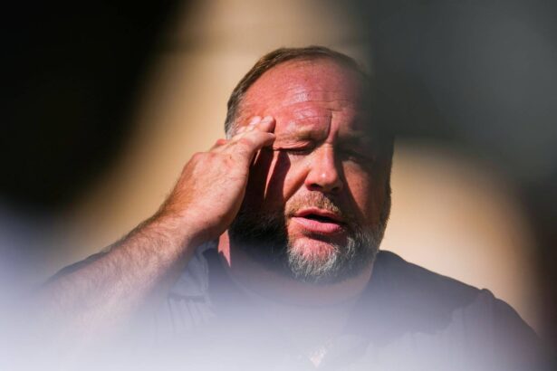 The Onion. InfoWars founder Alex Jones. Joe Buglewicz/Getty Images
