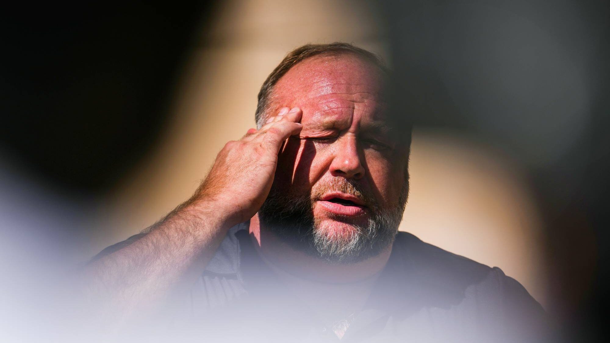 The Onion. InfoWars founder Alex Jones. Joe Buglewicz/Getty Images