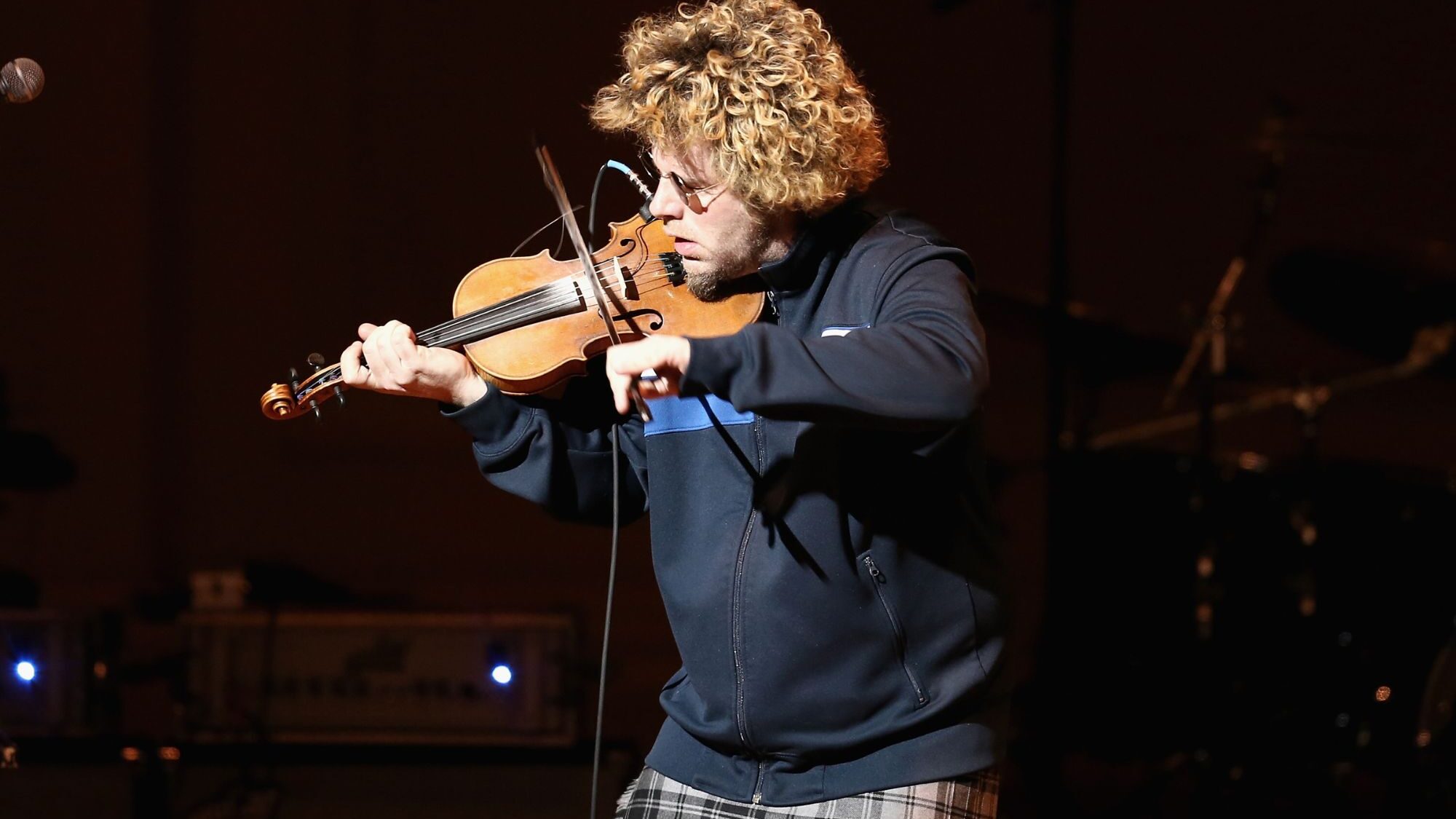Ashley MacIsaac. performs on stage at Carnegie Hall. Neilson Barnard/Getty Images