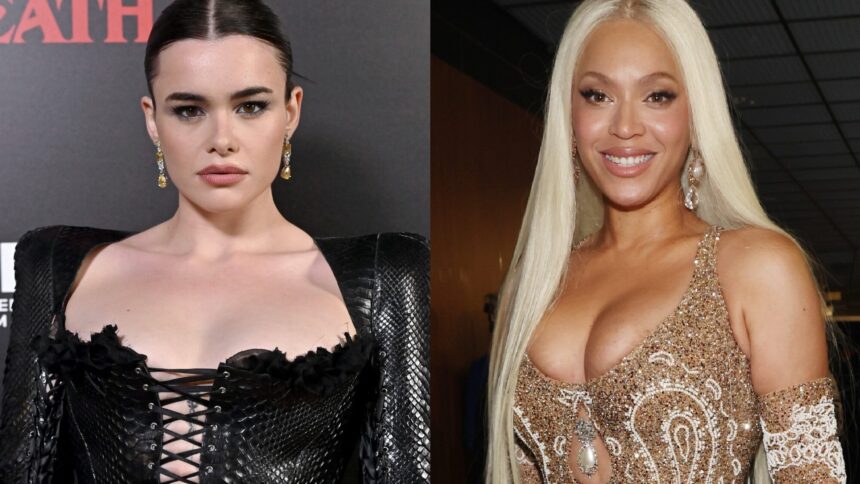 Beyoncé. Barbie Ferreira and . Axelle/Bauer-Griffin/FilmMagic, Kevin Mazur/Getty for The Recording Academy