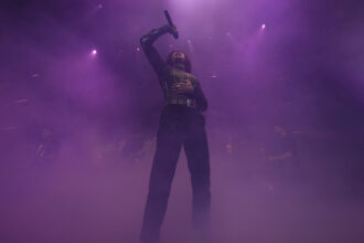 Bring Me The Horizon. performing at the BandLab NME Awards 2022. Jennifer McCord for NME