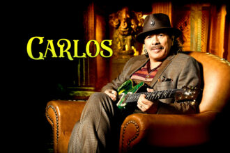 Santana. Capa documentário Carlos no Prime Video