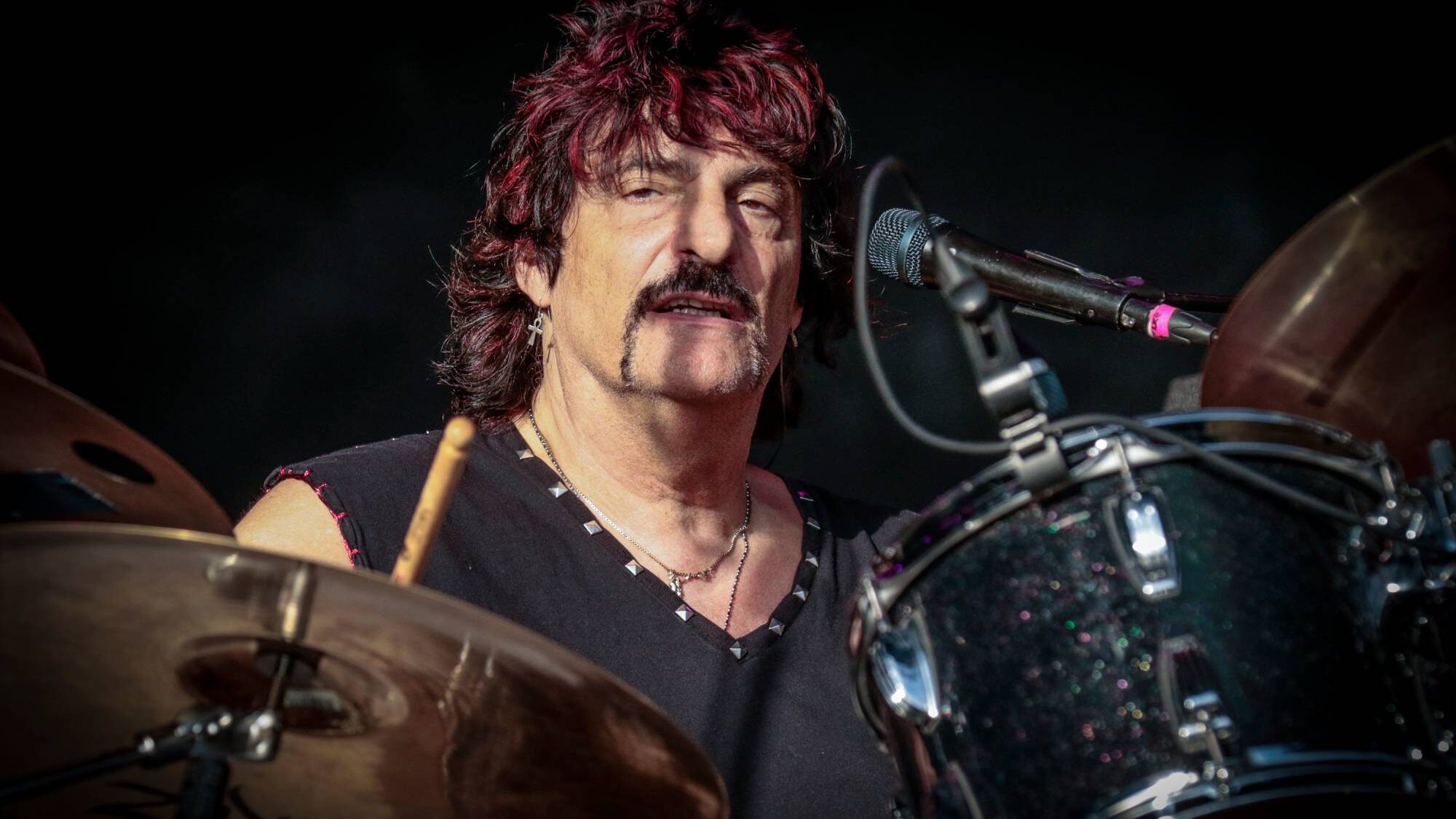 Carmine Appice. performs with Vanilla Fudge on Day 4 of the CityFolk Festival at Lansdowne Park on September 18, 2016 in Ottawa, Canada.  (by Mark Horton/Getty Images)