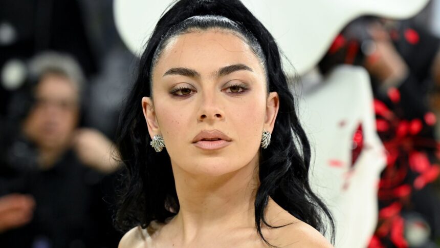 Charli Xcx. at the 2026 Met Gala. Gilbert Flores/Variety via Getty Images