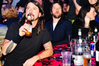 Dave Grohl. attends the Shockwaves NME Awards at Brixton Academy, 2011. Annabel Staff/Redferns
