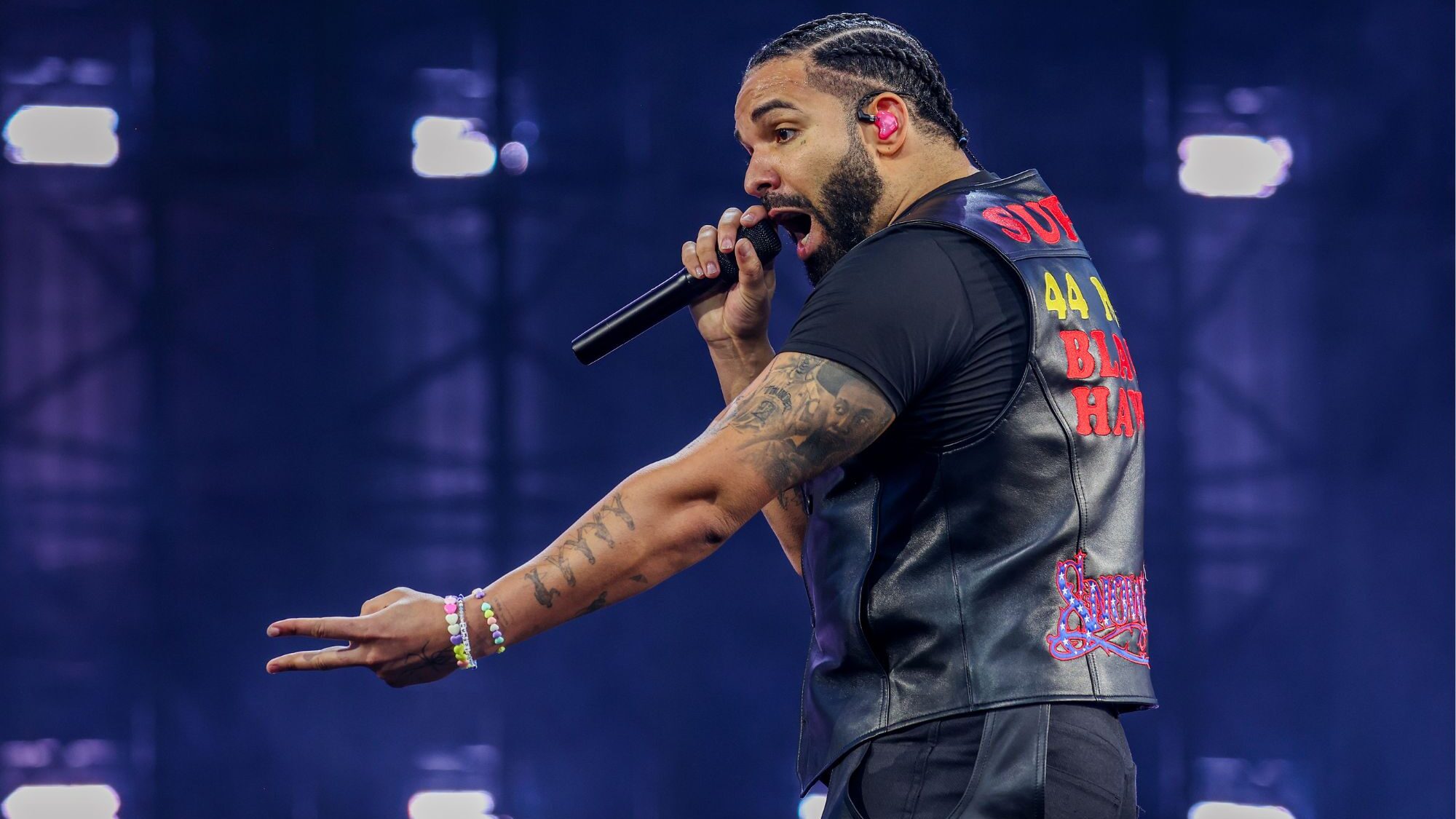 Drake. performs live. Simone Joyner/Getty Images