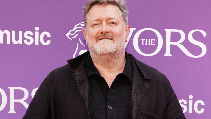 Elbow. Guy Garvey at the Ivor Novello Awards 2026. Ian West/Getty Images