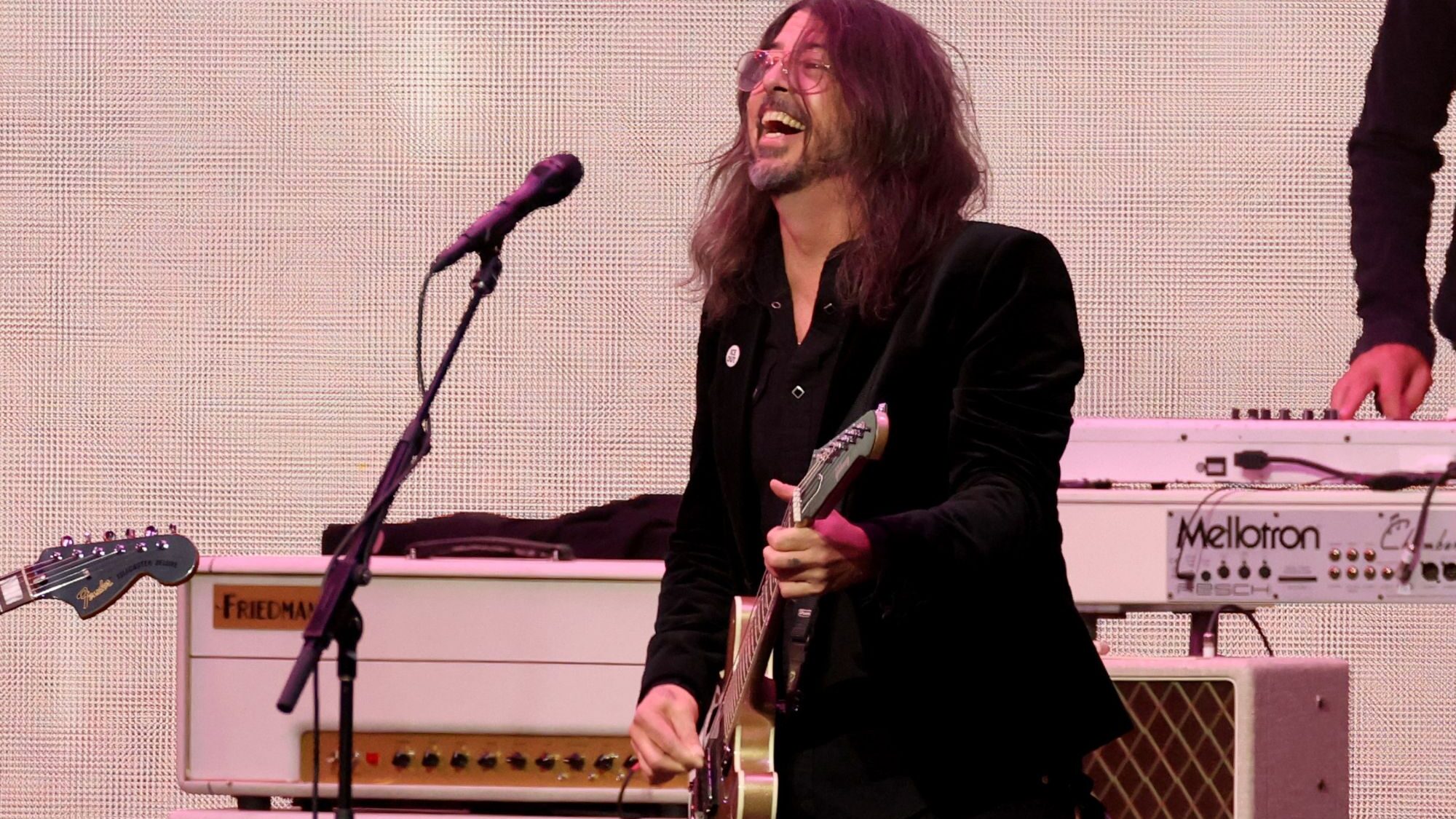 Foo Fighters. Dave Grohl of  performs in 2026. Amy Sussman/Getty Images
