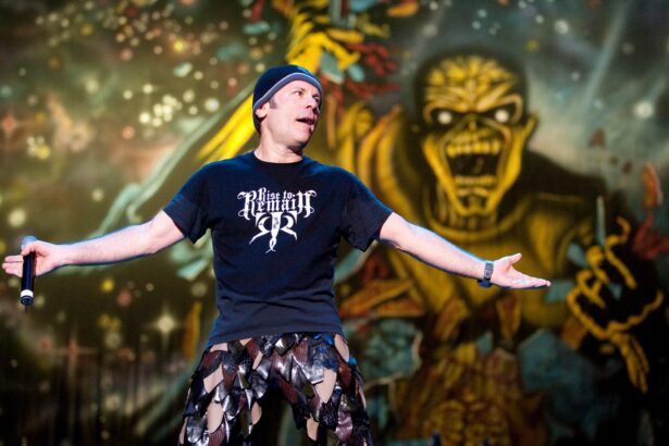 Iron Maiden. during ‘: Burning Ambition’. NBCUniversal