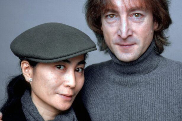 John Lennon. Yoko Ono and  pictured in 1980. Jack Mitchell/Getty Images