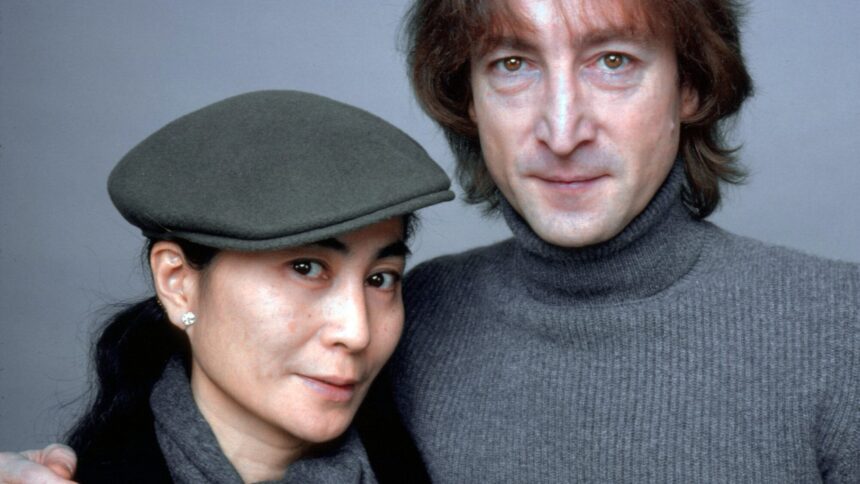 John Lennon. Yoko Ono and  pictured in 1980. Jack Mitchell/Getty Images