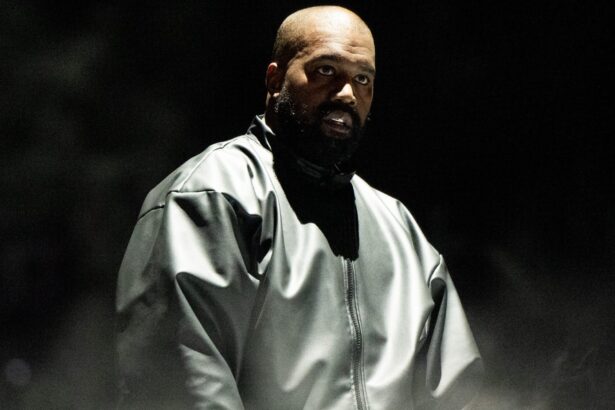 Kanye West. (by Scott Dudelson/Getty Images)