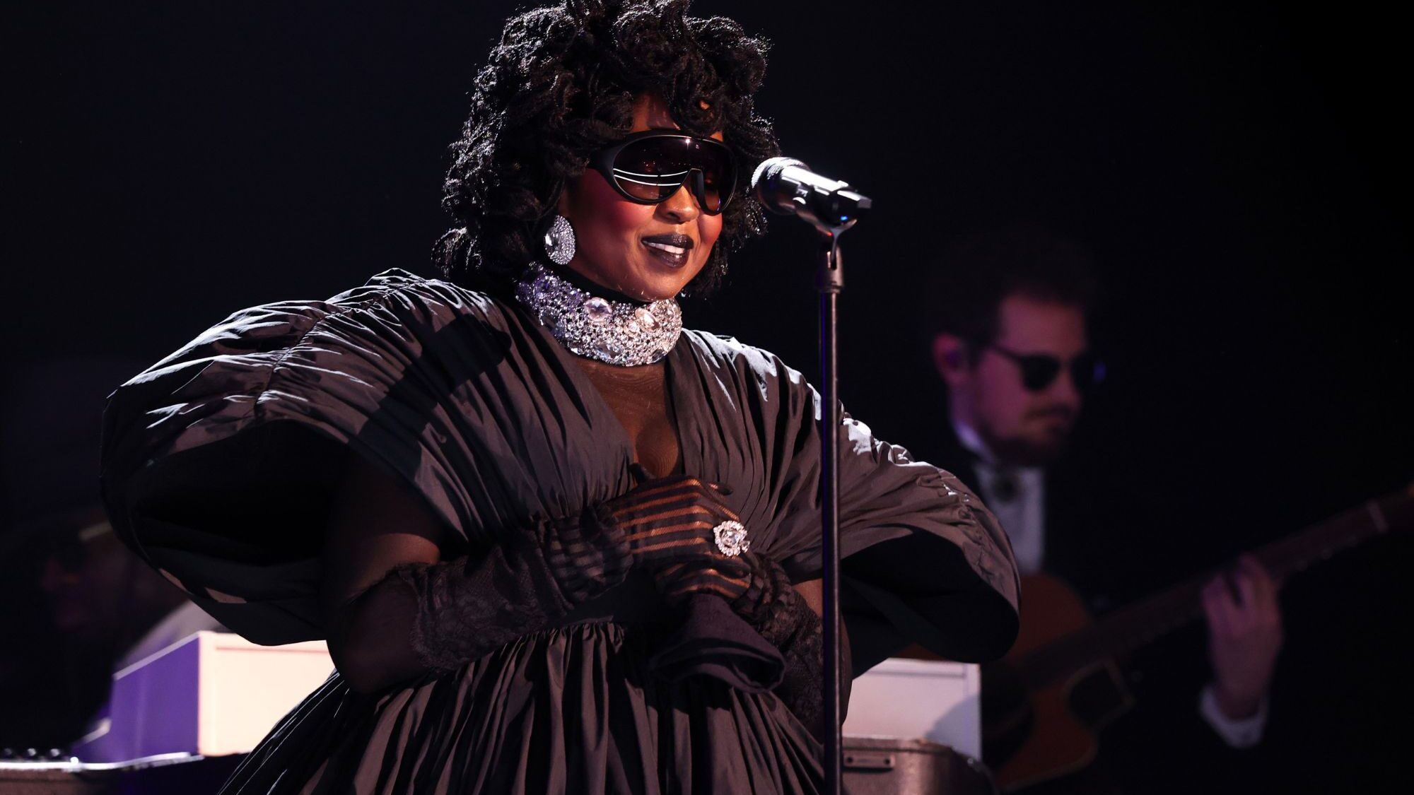 Lauryn Hill. performs at the 2026 Grammys. Kevin Mazur/Getty Images