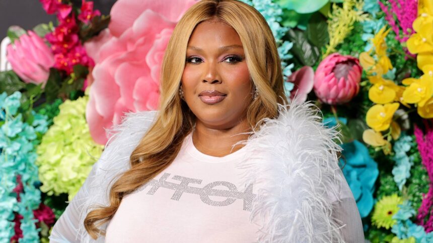 Lizzo. at DGA Theater Complex on May 13, 2026 in Los Angeles, California. (by Brianna Bryson/WireImage)