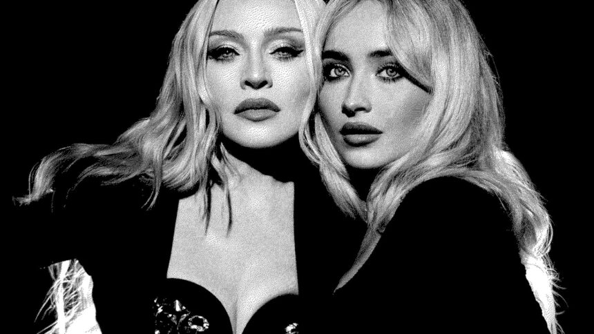 Madonna. and Sabrina Carpenter. Ricardo Gomes/PRESS