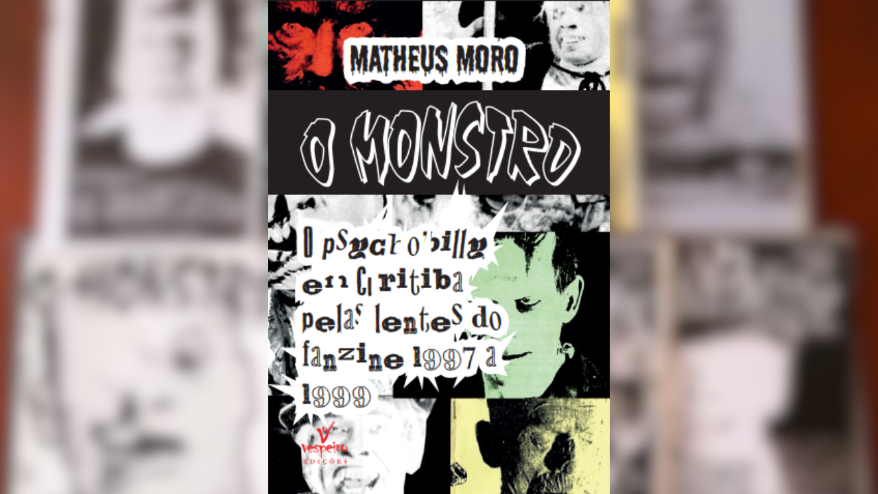 Livro “O Monstro: o psychobilly pelas lentes do fanzine 1997-1999”, de Matheus Moro, ganha data de lançamento em Curitiba