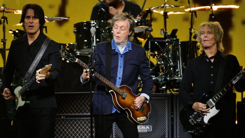 Paul McCartney. 2024. Jim Dyson/Getty Images