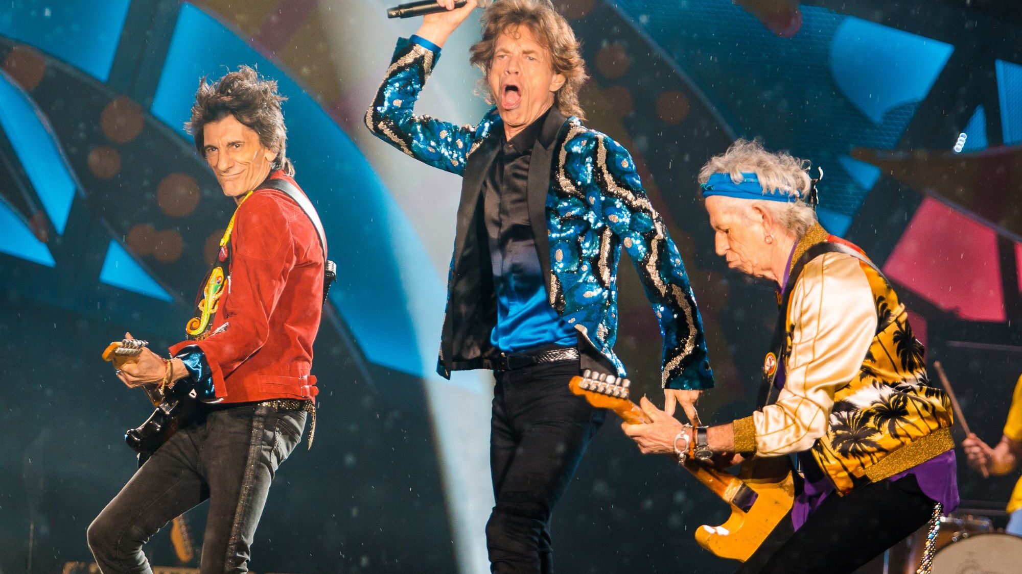 Rolling Stones. performs live. Mauricio Santana/Getty