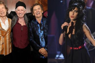The Rolling Stones. and Amy Winehouse. Kevin Mazur/Chris Polk/Getty Images