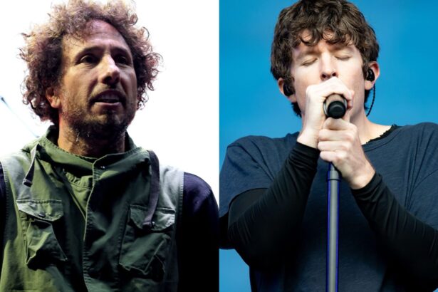 Turnstile. Zack de le Rocha and s' Brendan Yates. Theo Wargo and Anthony Sinclair/Getty Images